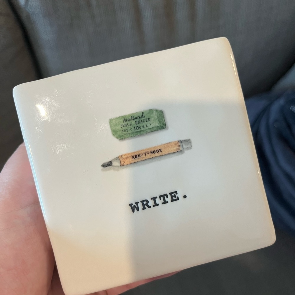 Rae Dunn “Write” Sign